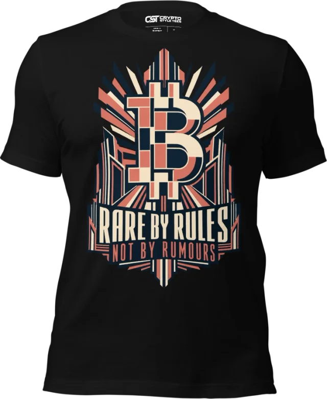 RARE BY RULES — NOT BY RUMOURS in Black