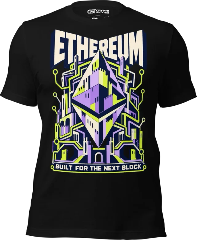ETHEREUM — BUILT FOR THE NEXT BLOCK in Black