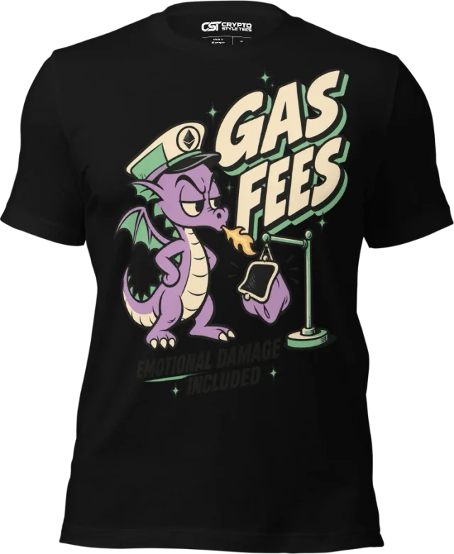 GAS FEES — EMOTIONAL DAMAGE INCLUDED in Black