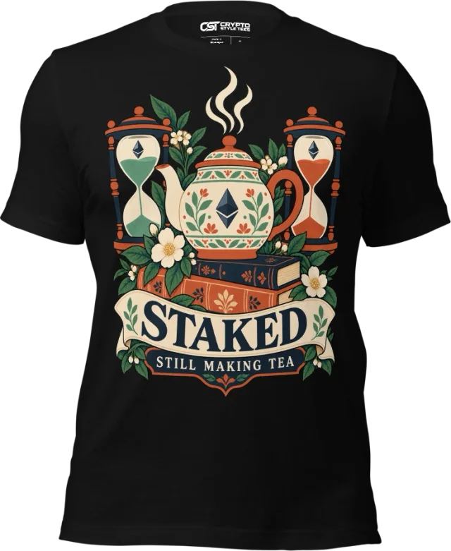 STAKED — STILL MAKING TEA in Black