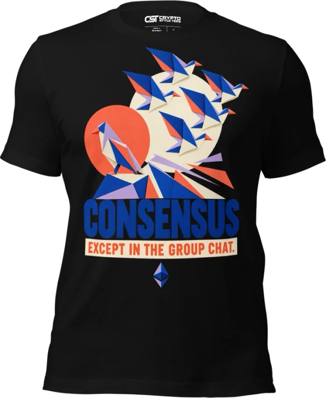 CONSENSUS — EXCEPT IN THE GROUP CHAT in Black