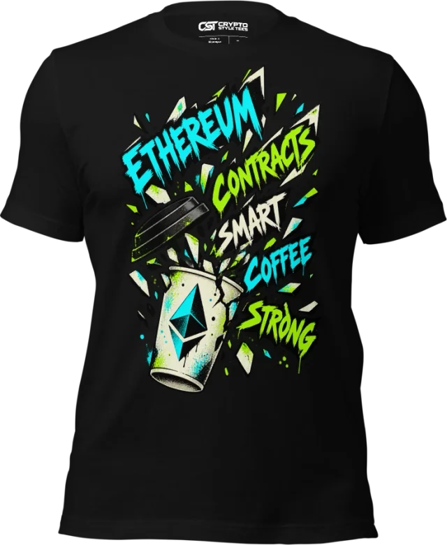 ETHEREUM — CONTRACTS SMART COFFEE STRONG in Black