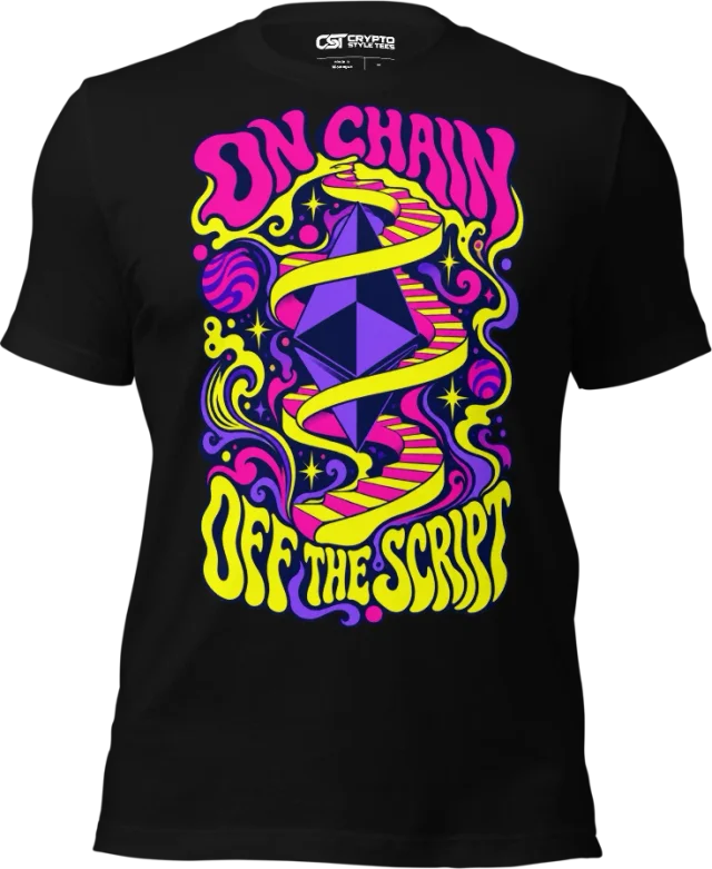 ON CHAIN — OFF THE SCRIPT in Black