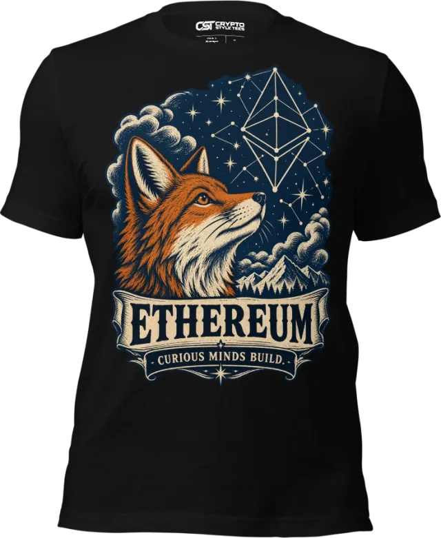 ETHEREUM — CURIOUS MINDS BUILD in Black