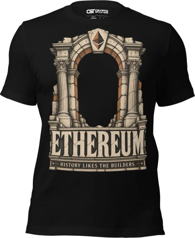 ETHEREUM — HISTORY LIKES THE BUILDERS in Black