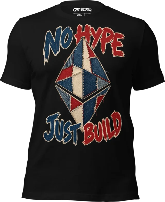 NO HYPE — JUST BUILD in Black
