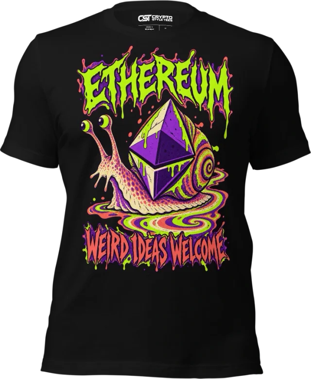 ETHEREUM — WEIRD IDEAS WELCOME in Black