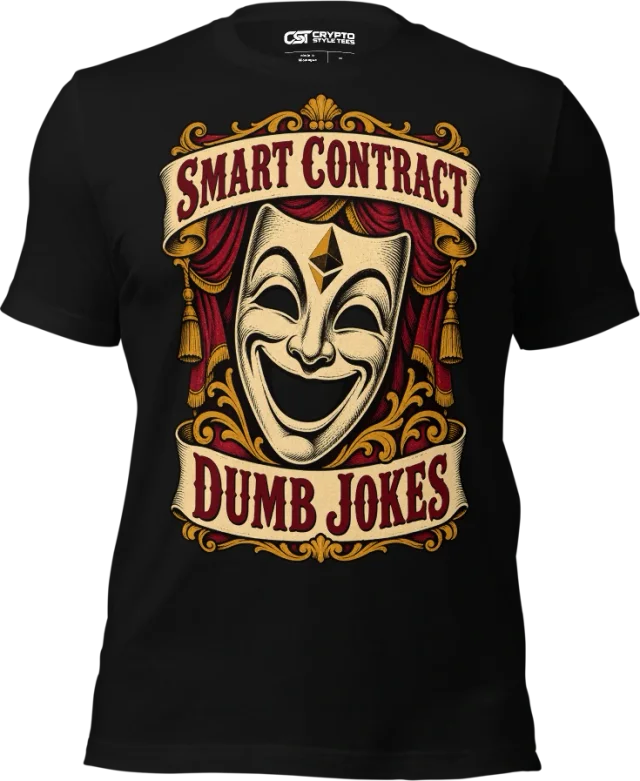SMART CONTRACT — DUMB JOKES in Black