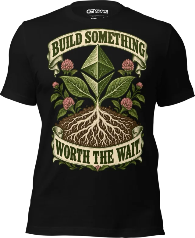 BUILD SOMETHING — WORTH THE WAIT in Black