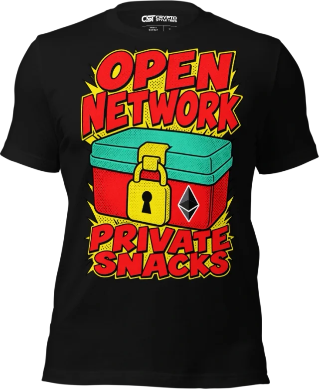 OPEN NETWORK — PRIVATE SNACKS in Black