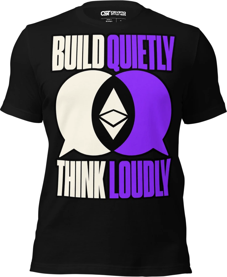 BUILD QUIETLY — THINK LOUDLY