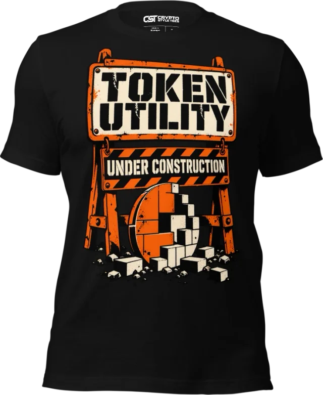 TOKEN UTILITY — UNDER CONSTRUCTION in Black