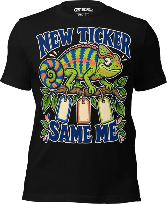 NEW TICKER — SAME ME in Black