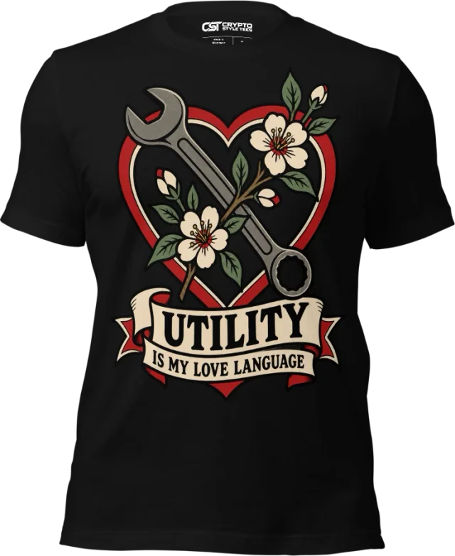 UTILITY — IS MY LOVE LANGUAGE in Black
