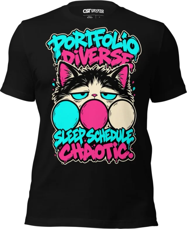 PORTFOLIO DIVERSE — SLEEP SCHEDULE CHAOTIC in Black