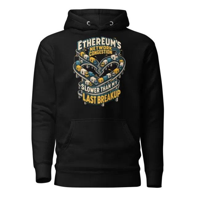 Ethereum’s Network Congestion Slower Than My Last Breakup Hoodie in Black