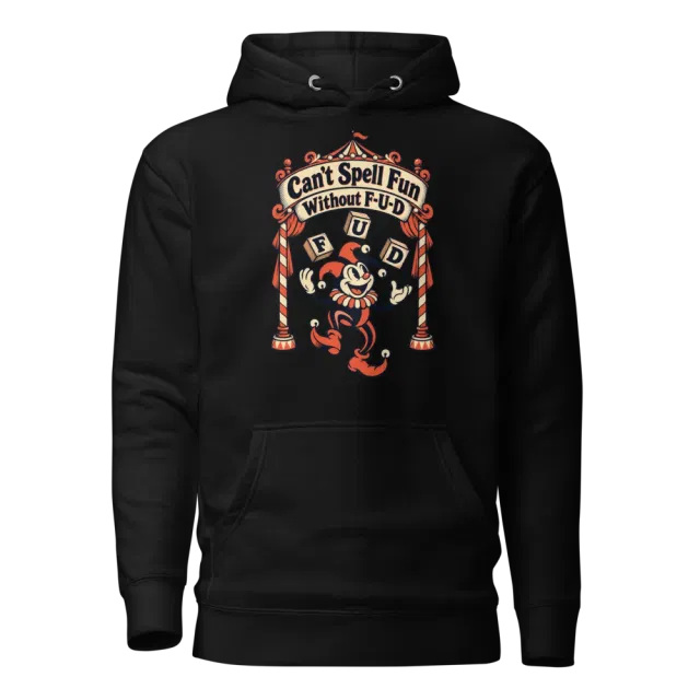 Can’t Spell Fun Without F-U-D Hoodie in Black