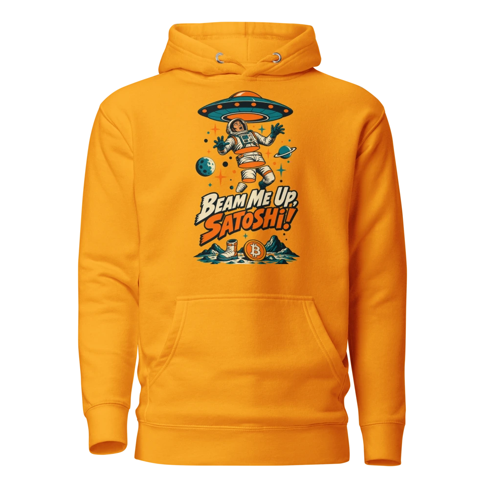 Beam Me Up, Satoshi! Hoodie