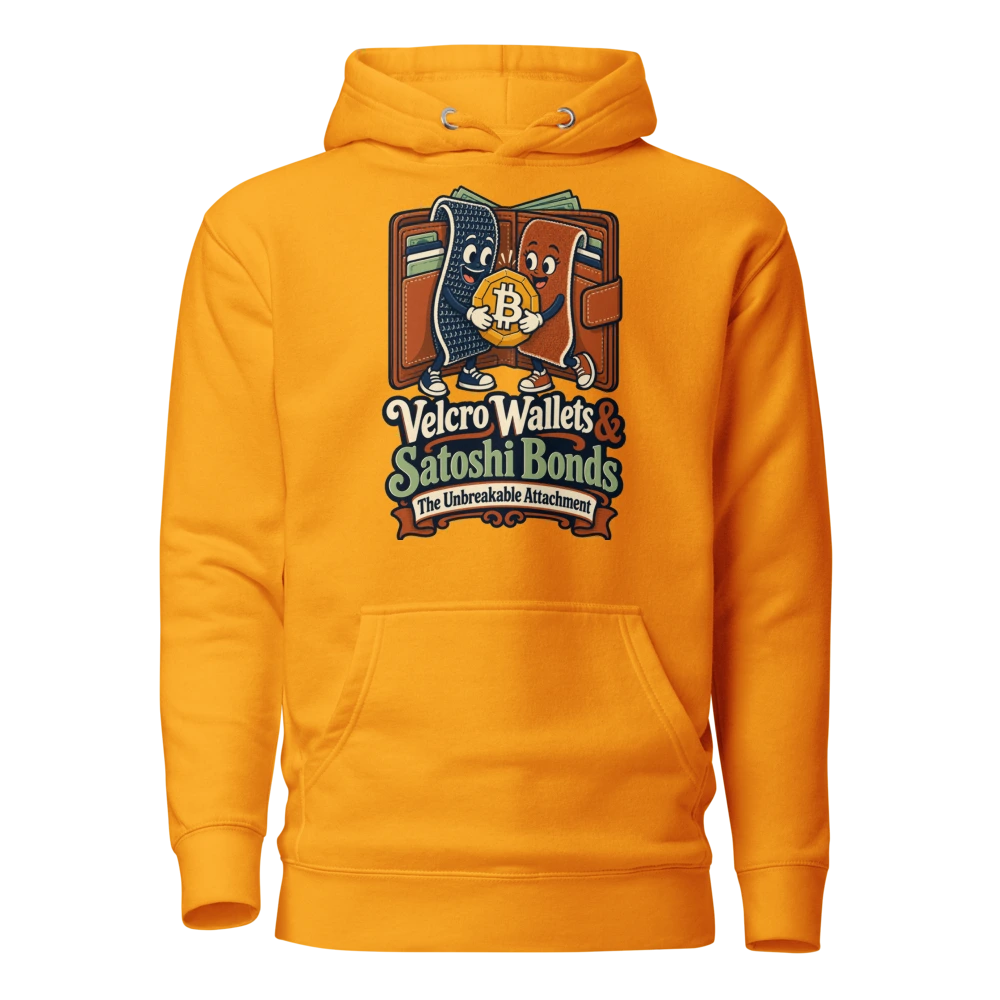 Velcro Wallets & Satoshi Bonds The Unbreakable Attachment Hoodie
