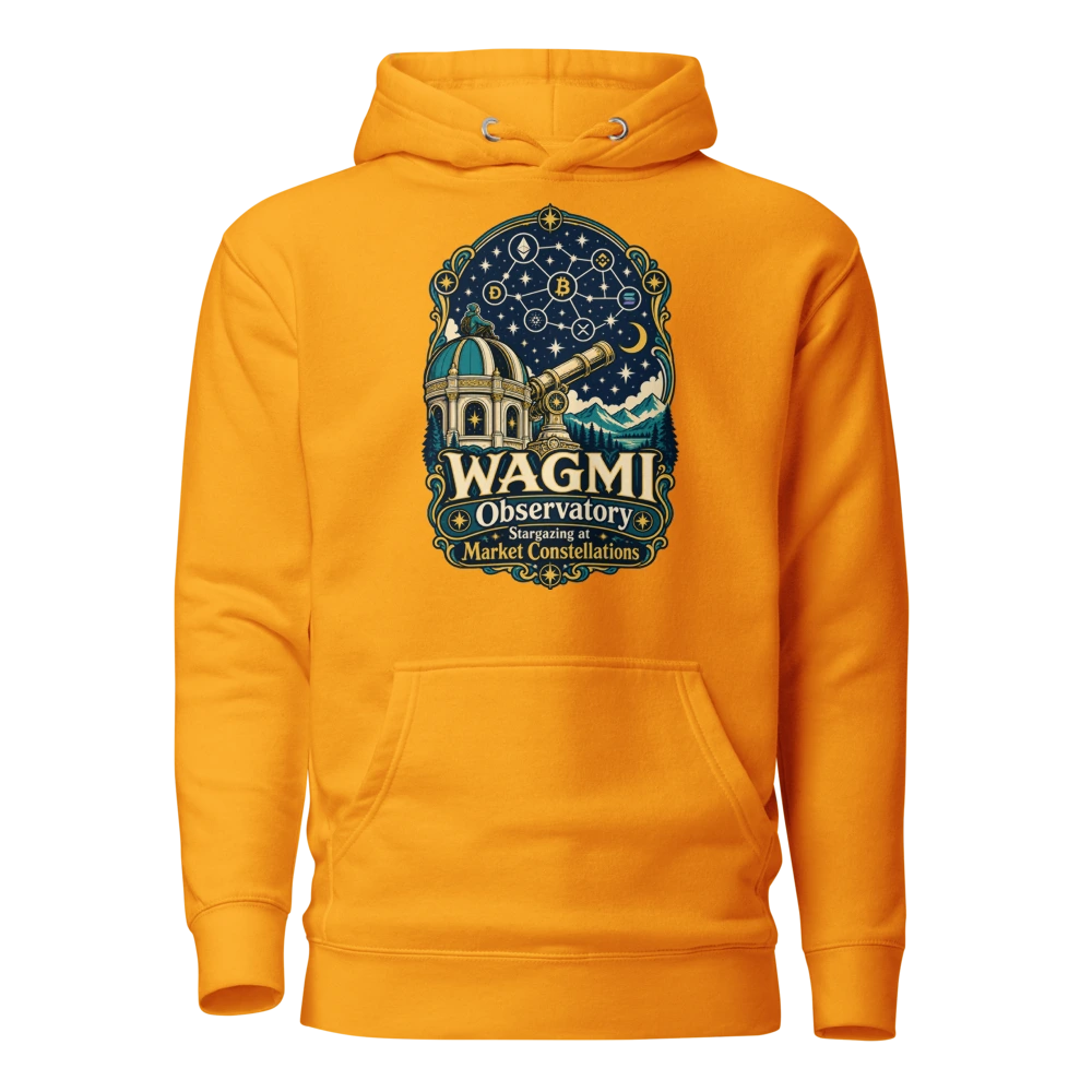WAGMI Observatory Stargazing at Market Constellations Hoodie