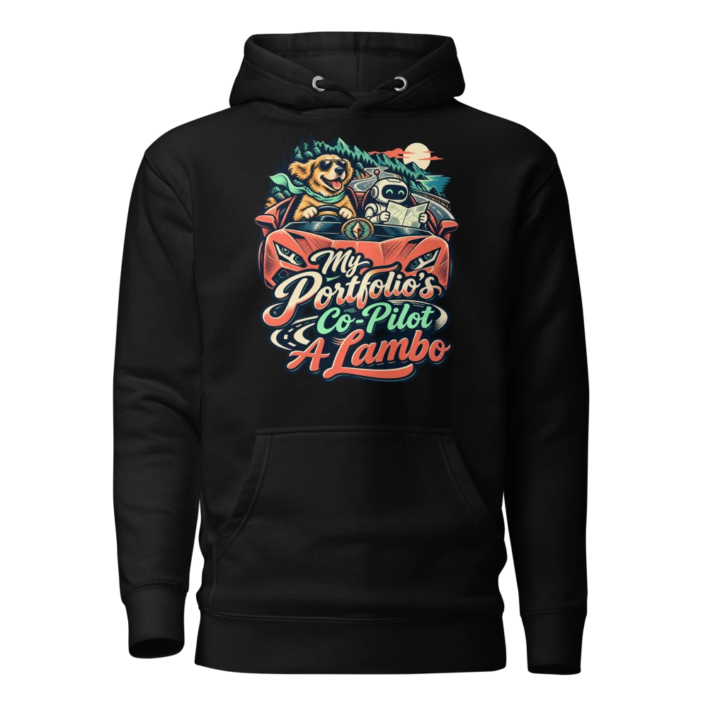 My Portfolio’s Co-Pilot A Lambo Hoodie in Black
