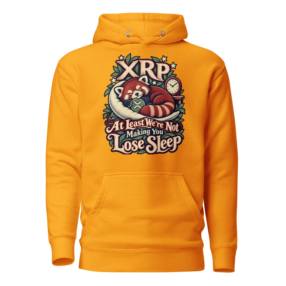 XRP At Least We’re Not Making You Lose Sleep Hoodie