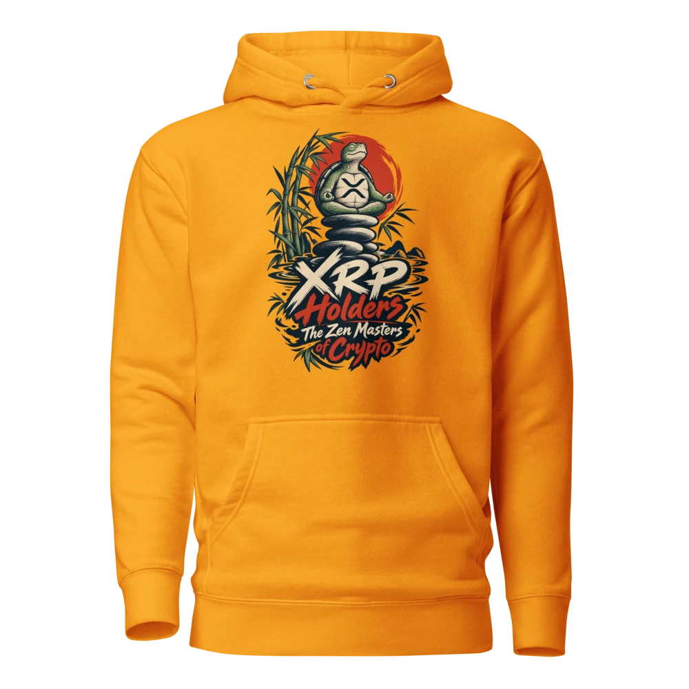 XRP Holders The Zen Masters of Crypto Hoodie