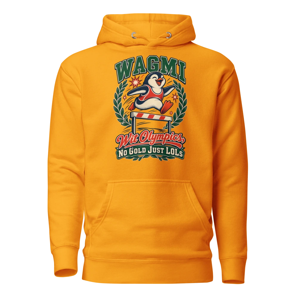 WAGMI Wit Olympics, No Gold Just LOLs Hoodie