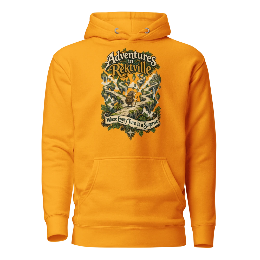 Adventures in Rektville Where Every Turn Is a Surprise Hoodie