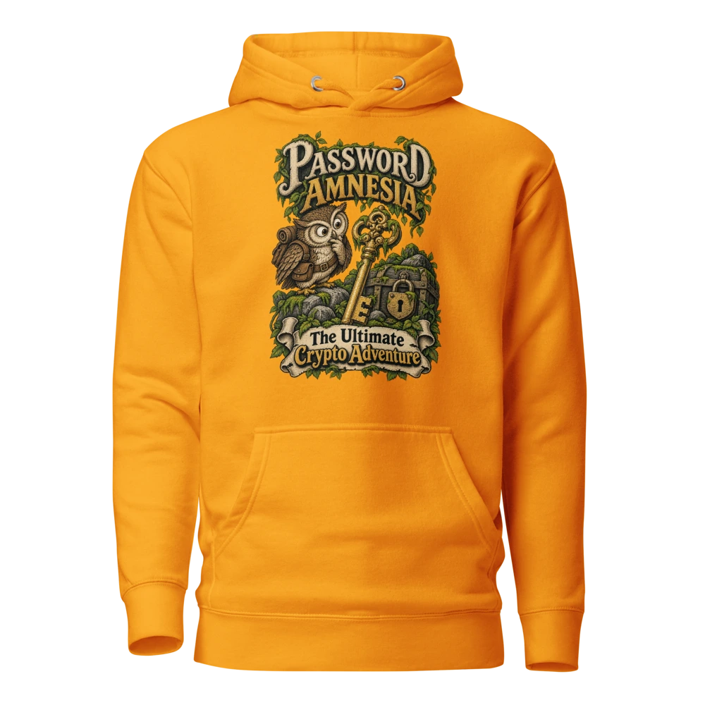 Password Amnesia The Ultimate Crypto Adventure Hoodie