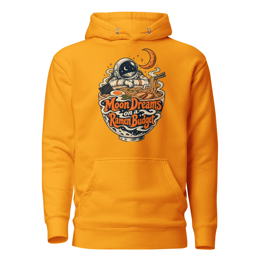 Moon Dreams on a Ramen Budget Hoodie