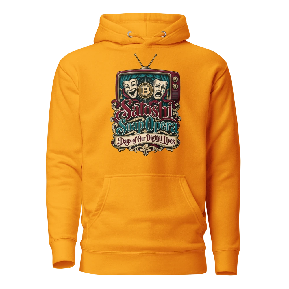 Satoshi Soap Opera Days of Our Digital Lives Hoodie