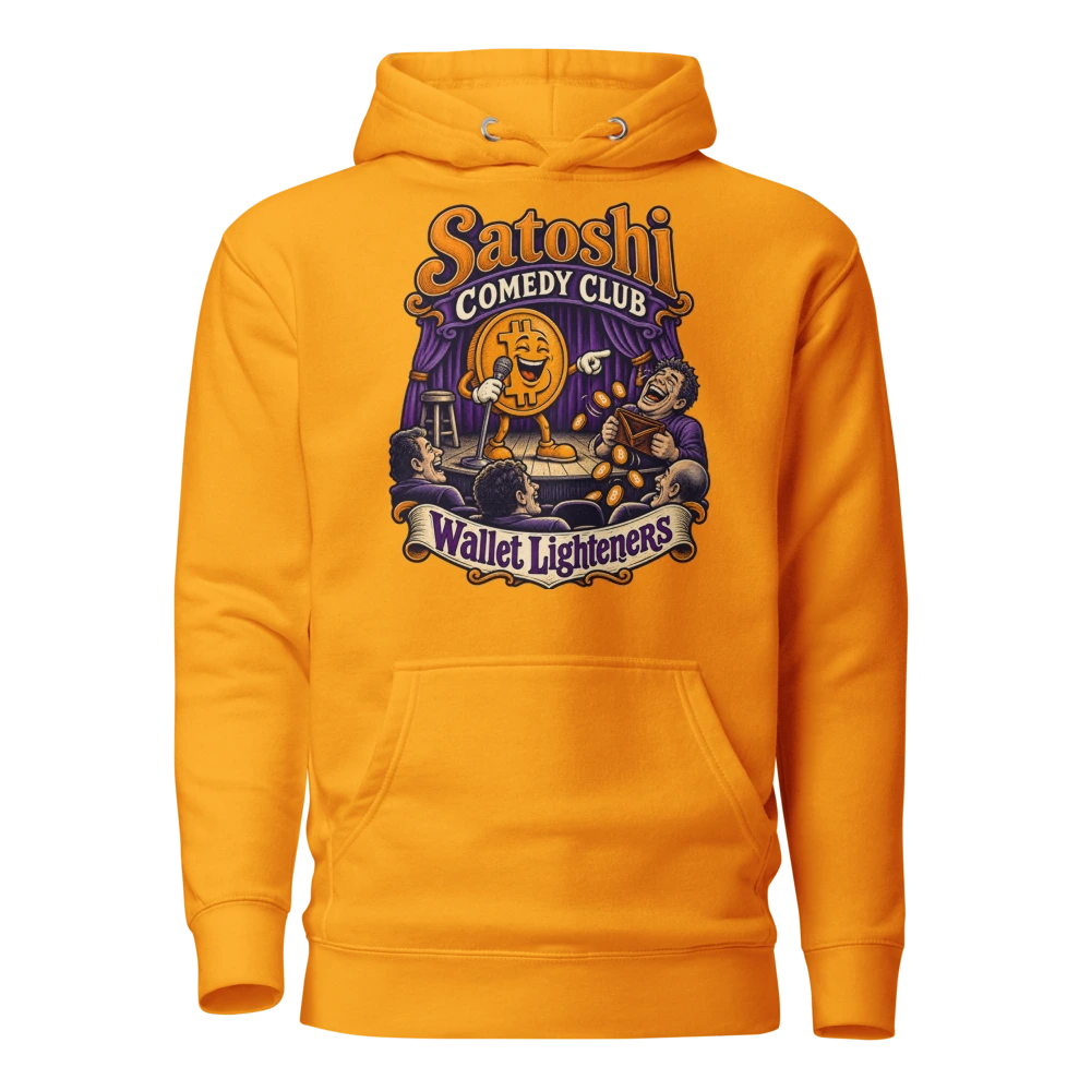 Satoshi Comedy Club Wallet Lighteners Hoodie