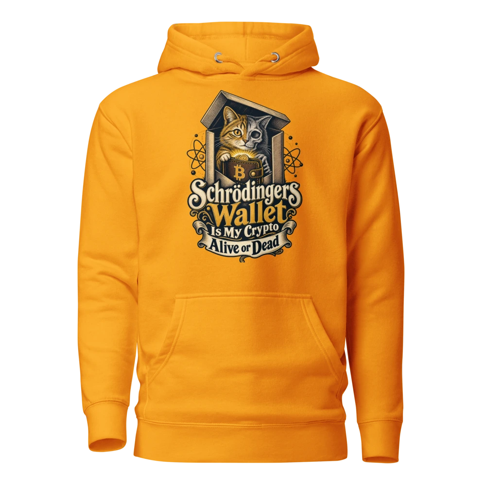 Schrödingers Wallet Is My Crypto Alive or Dead Hoodie