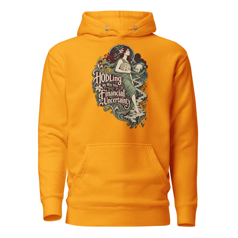 HODLing My Way Into Financial Uncertainty Hoodie