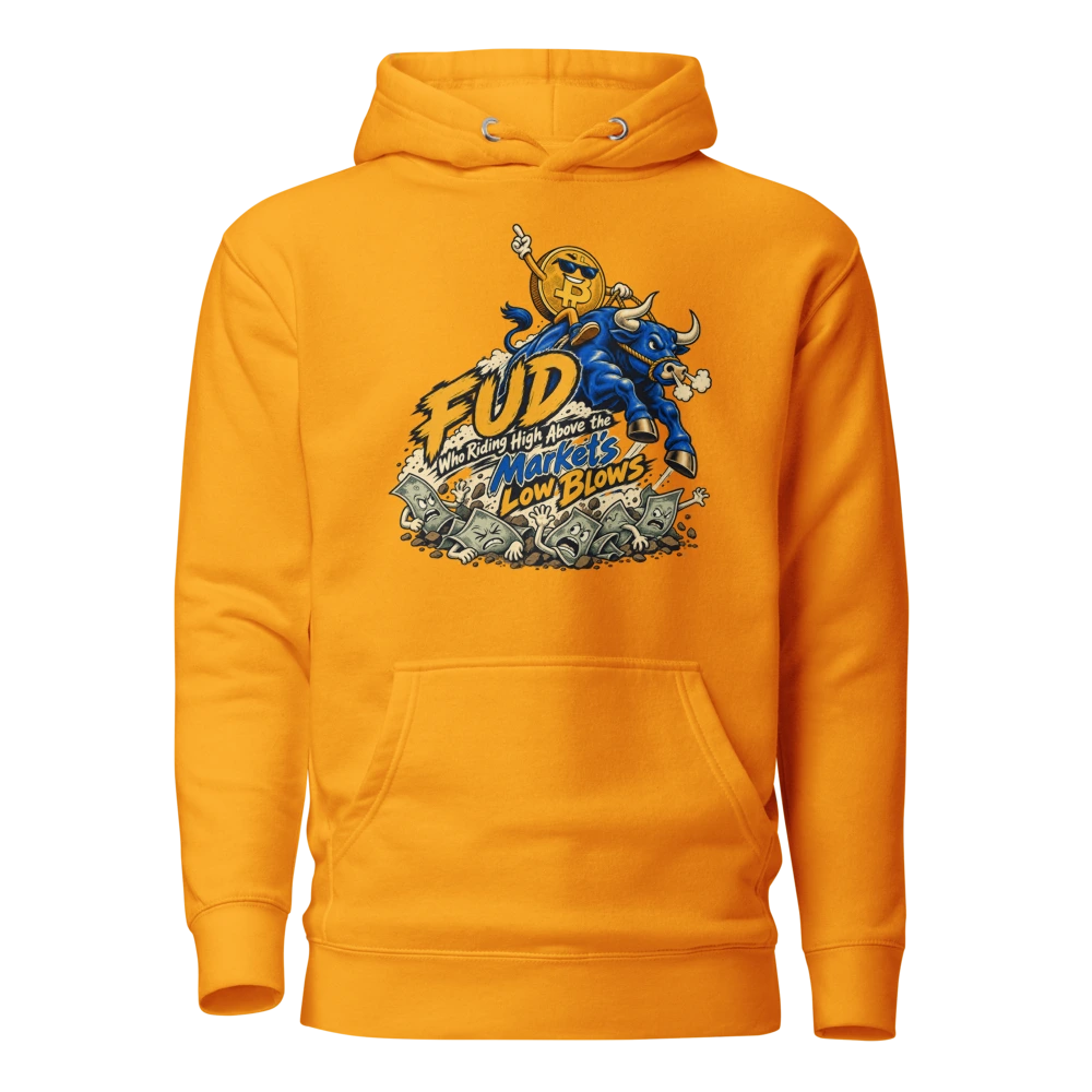 FUD Who Riding High Above the Market’s Low Blows Hoodie