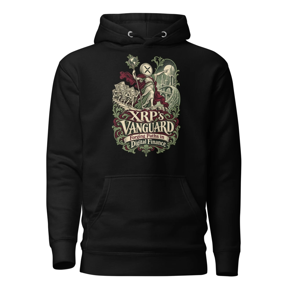 XRP’s Vanguard Forging Paths in Digital Finance Hoodie
