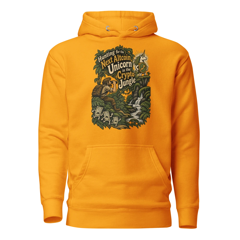 Hunting for the Next Altcoin Unicorn in the Crypto Jungle Hoodie