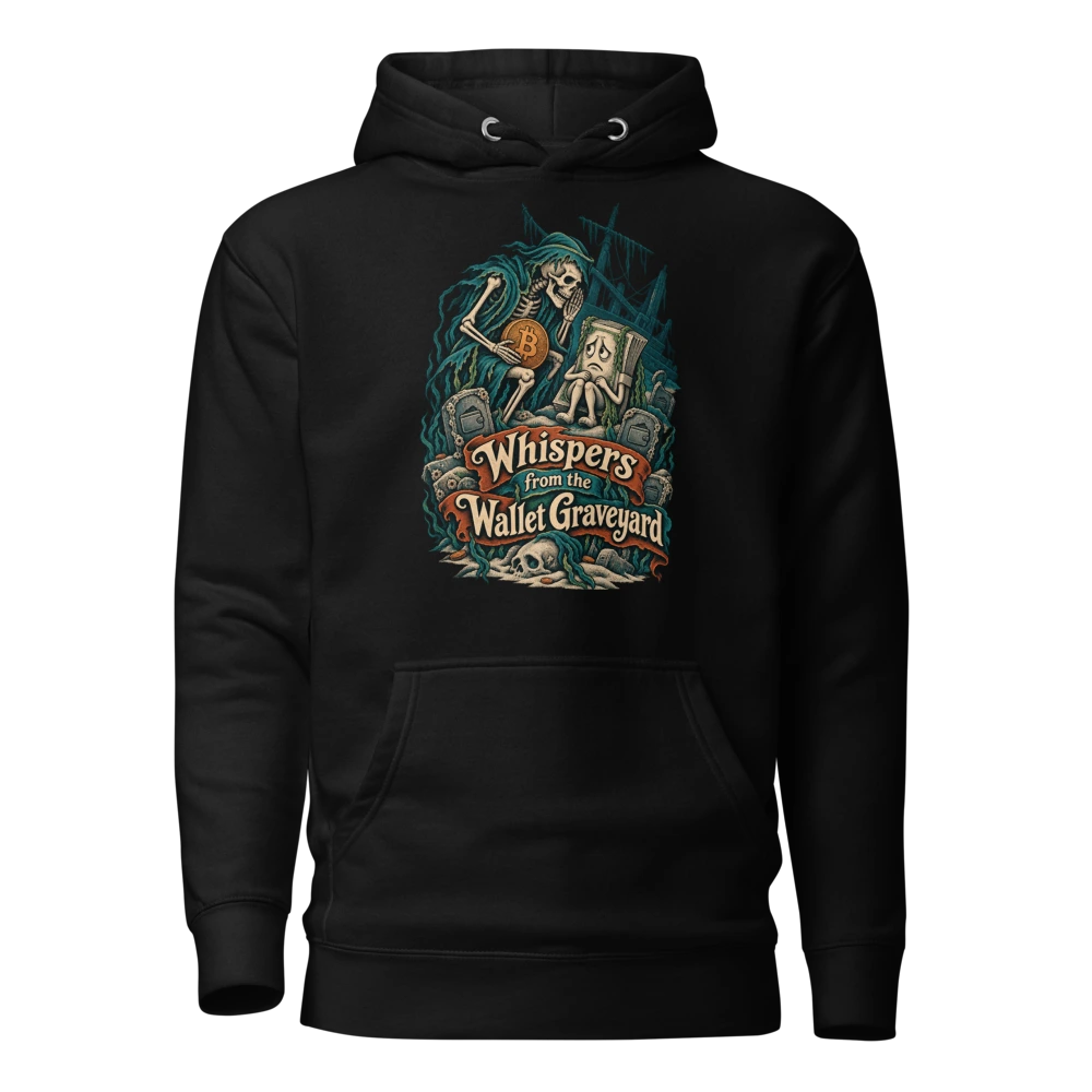 Whispers from the Wallet Graveyard Hoodie