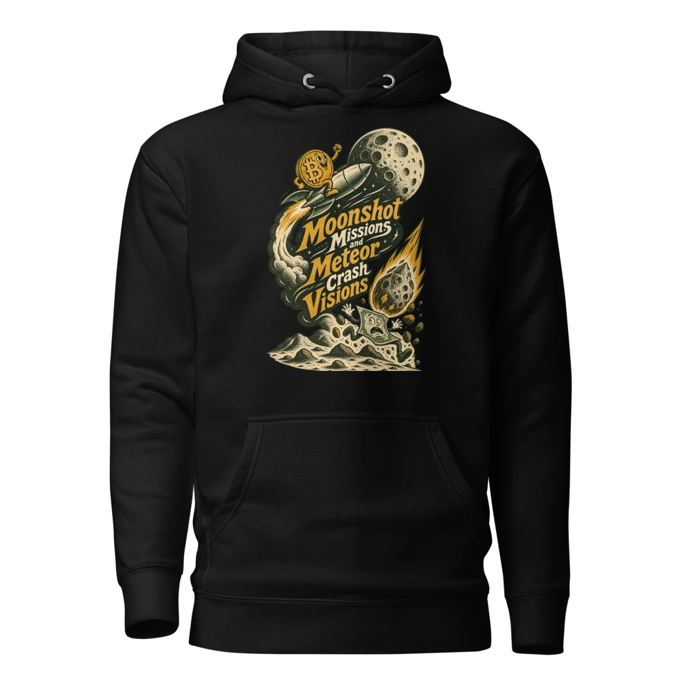 Moonshot Missions and Meteor Crash Visions Hoodie