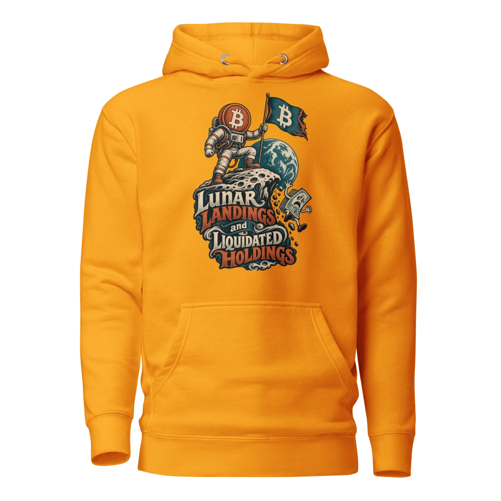 Lunar Landings and Liquidated Holdings Hoodie