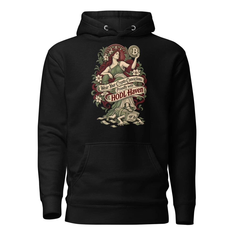 Wear Your Crypto Convictions Proudly with HODL Haven Hoodie