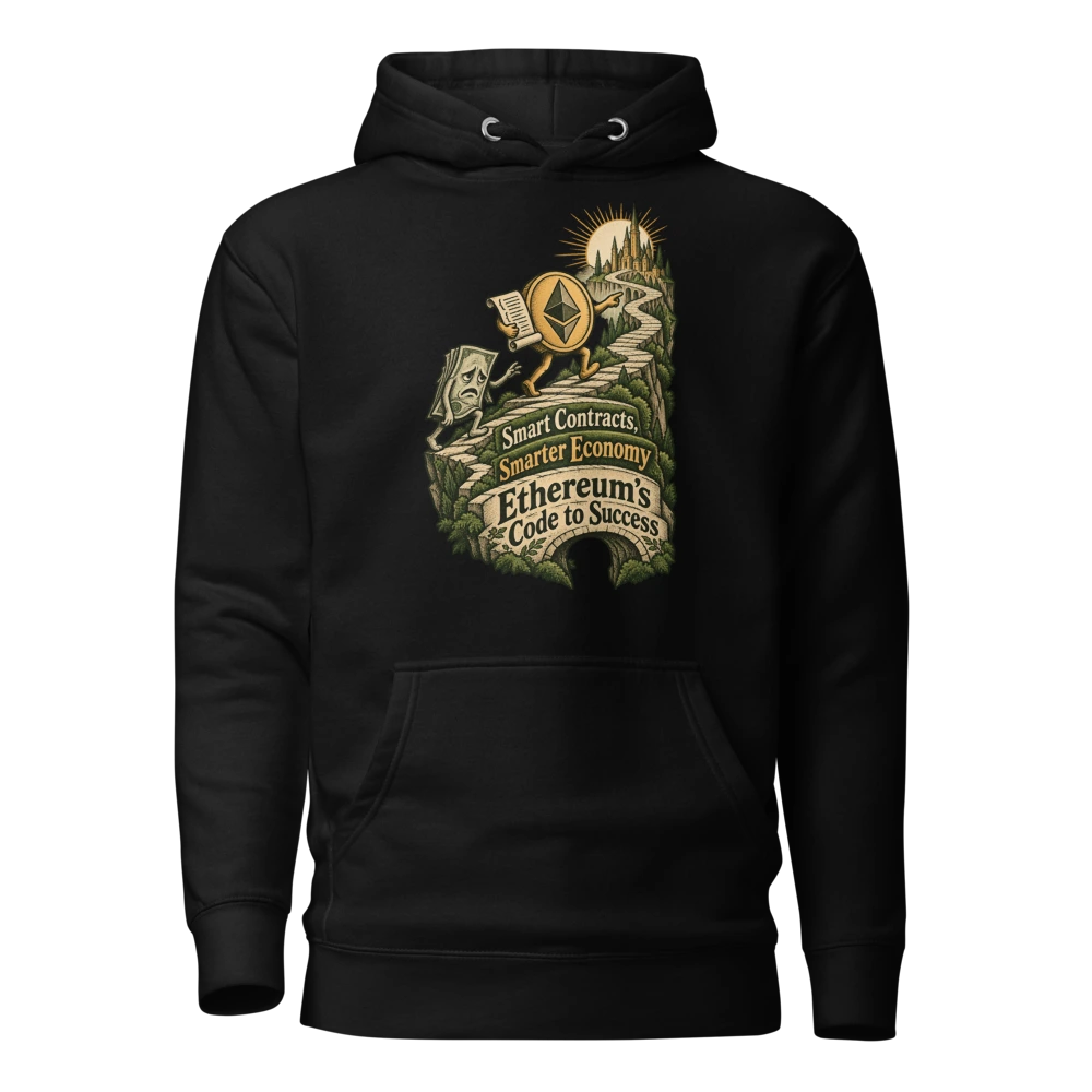 Smart Contracts, Smarter Economy Ethereum’s Code to Success Hoodie