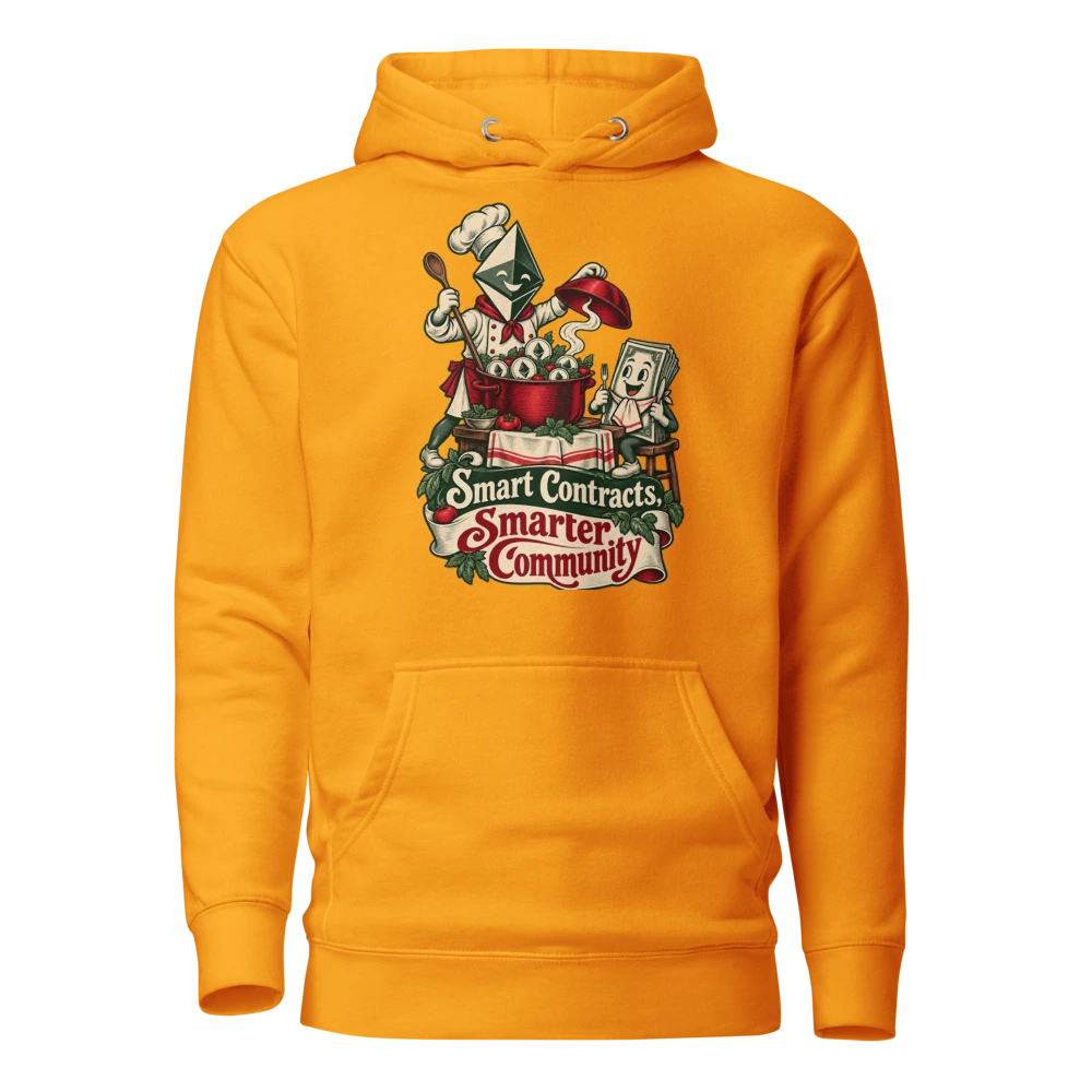 Smart Contracts, Smarter Community Hoodie