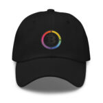 Crypto Spectrum Halo Cap – The Vibrant Vision of Virtual Wealth - Image 2
