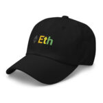 Technicolor Threads Ethereum Diverse Dad Cap - Image 3