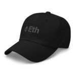 Monochrome Ethereum A Modernist's Dad Cap - Image 4
