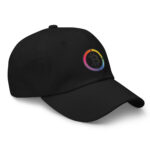 Crypto Spectrum Halo Cap – The Vibrant Vision of Virtual Wealth - Image 3