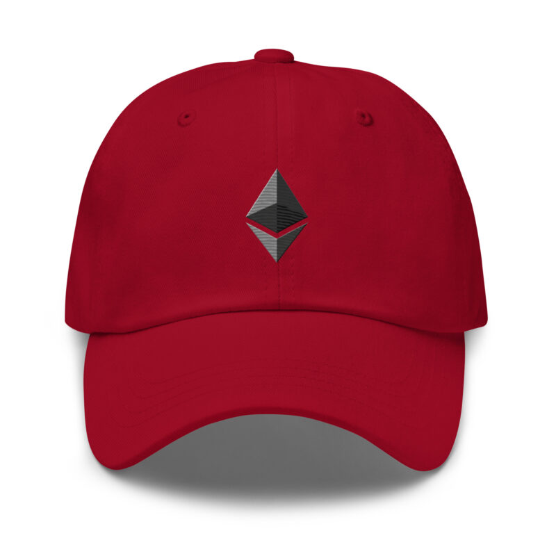 classic dad hat cranberry front 66048a86726e5