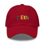 Technicolor Threads Ethereum Diverse Dad Cap - Image 4